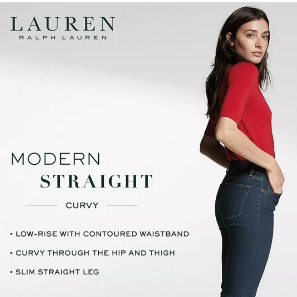 Lauren Ralph Lauren Superstretch Black Jeans